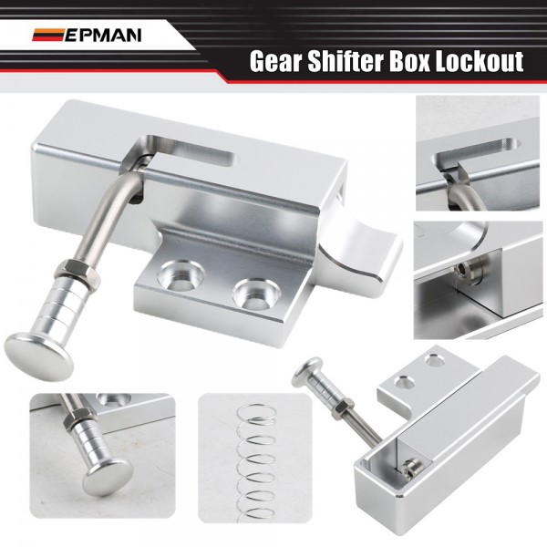 EPMAN Aluminum K Series 1st 2nd Gear Lockout Adjustable K20 K24 Shifter Box RSX EG EK Civic Si EPAA01G160 EPMAN Aluminum K Series 1st 2nd Gear Lockout Adjustable K20 K24 Shifter Box RSX EG EK Civic Si EPAA01G160