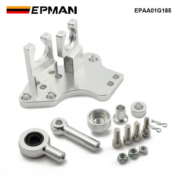 EPMAN Aluminum Shifter Cable Trans Transmission Bracket For H Series Swap EG DC2 EK Civic Si EPAA01G185