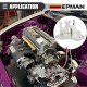 EPMAN Aluminum Shifter Cable Trans Transmission Bracket For H Series Swap EG DC2 EK Civic Si EPAA01G185 EPMAN Aluminum Shifter Cable Trans Transmission Bracket For H Series Swap EG DC2 EK Civic Si EPAA01G185