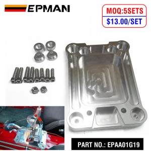 (MOQ:5 SETS) EPMAN Billet Shifter Base Plate For Civic Integra RSX / K20 K24 K-Series Engine EG EK DC2 EF EPAA01G19