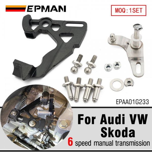 EPMAN Adjustable Quick Change Shifter Short Shifter Arm For Audi TT MK4 MK5 MK6 MK7 A3 1.8T VW EOS Passat 6 Speed EPAA01G233 EPMAN Adjustable Quick Change Shifter Short Shifter Arm For Audi TT MK4 MK5 MK6 MK7 A3 1.8T VW EOS Passat 6 Speed EPAA01G233