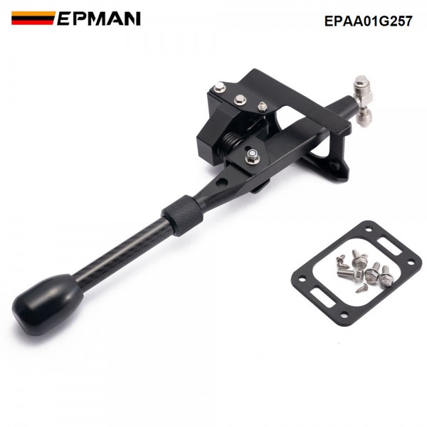 EPMAN Aluminum Short Car Shifter Selfmade For Peugeot 206/207/307/308 & For Citroen C2/C3/C4 Chassis Parts Transmission Drivetrain EPAA01G257