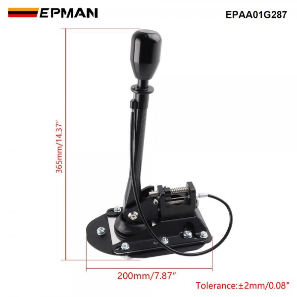 EPMAN Shifter Box Direct Kit Aluminum For BMW Gearbox E30 E36 E46 E8X E9X Models Bolt On EPAA01G287
