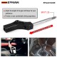 EPMAN Car Shift Knob Extension Universal Aluminium Adjustable Lever Extender Gear Shifter for Honda Acura EPAA01G309 EPMAN Car Shift Knob Extension Universal Aluminium Adjustable Lever Extender Gear Shifter for Honda Acura EPAA01G309