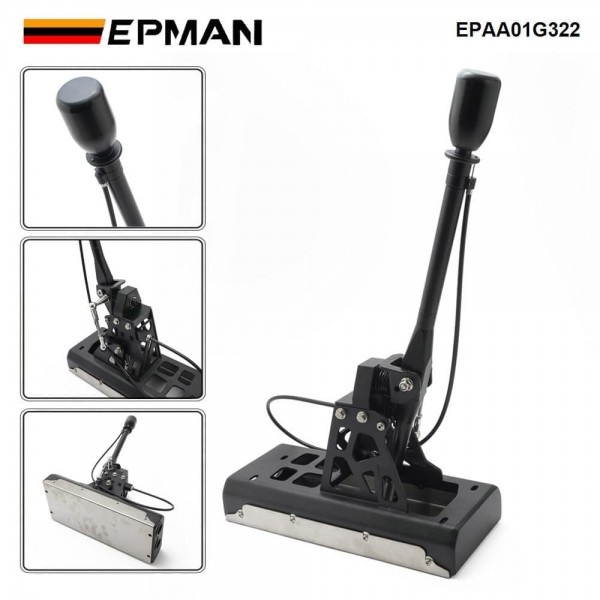 EPMAN Performance Kit For BMW Mini Cooper R52/R56 Manual Gearbox Short Shifter With shifter Knob Racing-style Billet Aluminium EPAA01G322