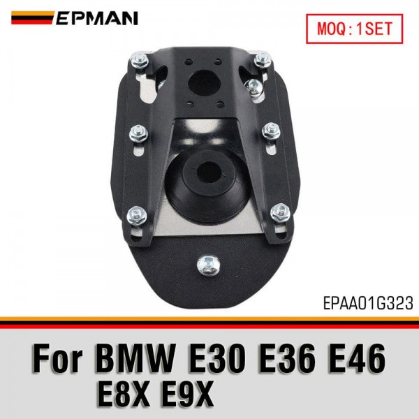 EPMAN Direct Fit Short Shifter Kit CNC Aluminum for BMW 3 Series E30 E36 E46 E9X & 1 Series E8X – No Drilling EPAA01G323