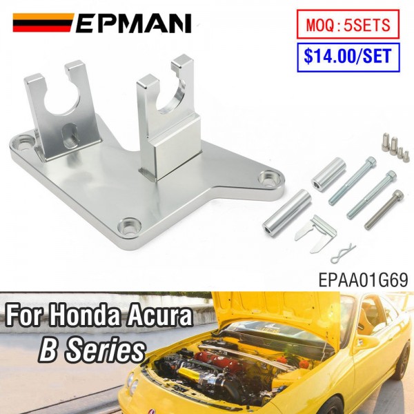 EPMAN Billet Shifter Trans Transmission Bracket For Honda Acura B Series AWD CRV Civic EPAA01G69 EPMAN Billet Shifter Trans Transmission Bracket For Honda Acura B Series AWD CRV Civic EPAA01G69