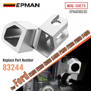 EPMAN Shift Indicator Cable Bracket Metal 83244 Compatible with Ford E150 E250 E350 E450 F150 F250 F350 F450 F550 Excursion Expedition Explorer Ranger Gear Shifter Selector Accessories EPAA08G30