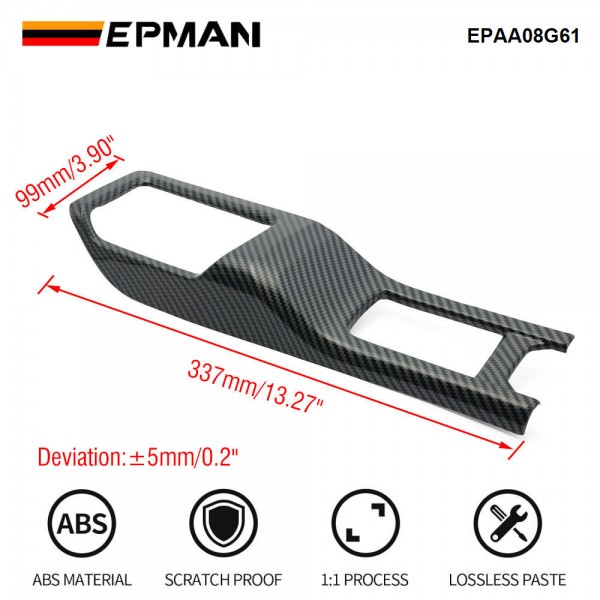 EPMAN 20SETS/CARTON Carbon Fiber 4WD Gear Shift Panel Trim Cover For Jeep Wrangler JL & JT 2018+ EPAA08G61-20T EPMAN 20SETS/CARTON Carbon Fiber 4WD Gear Shift Panel Trim Cover For Jeep Wrangler JL & JT 2018+ EPAA08G61-20T