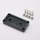 EPMAN Aluminum Car Billet Firewall Shifter Cable Grommet Mount Kit w/ K-Series Swap For Honda For Civic K20 For Acura Integra EPPD07 EPMAN Aluminum Car Billet Firewall Shifter Cable Grommet Mount Kit w/ K-Series Swap For Honda For Civic K20 For Acura Integra EPPD07