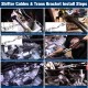 EPMAN New Shifter Box Shifter Cables Trans Bracket Firewall Cable Grommet Shifter Base Plate Whole Set For RSX K-Swap K20 K24 EPAA01G23 EPMAN New Shifter Box Shifter Cables Trans Bracket Firewall Cable Grommet Shifter Base Plate Whole Set For RSX K-Swap K20 K24 EPAA01G23