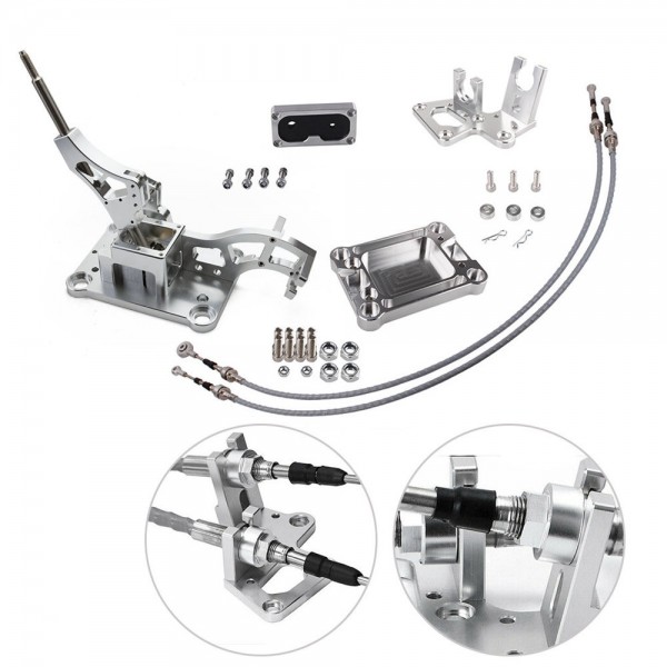 EPMAN New Shifter Box Shifter Cables Trans Bracket Firewall Cable Grommet Shifter Base Plate Whole Set For RSX K-Swap K20 K24 EPAA01G23 EPMAN New Shifter Box Shifter Cables Trans Bracket Firewall Cable Grommet Shifter Base Plate Whole Set For RSX K-Swap K20 K24 EPAA01G23