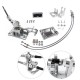 EPMAN New Shifter Box Shifter Cables Trans Bracket Firewall Cable Grommet Shifter Base Plate Whole Set For RSX K-Swap K20 K24 EPAA01G23 EPMAN New Shifter Box Shifter Cables Trans Bracket Firewall Cable Grommet Shifter Base Plate Whole Set For RSX K-Swap K20 K24 EPAA01G23