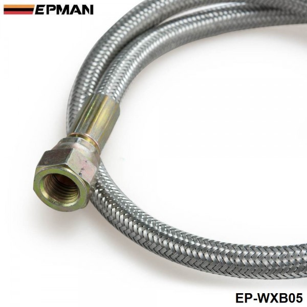 EPMAN -24" Oil Line Kit For T3/T4 Turbo Oil Feed Line Kit For Toyota Nissan EP-WXB05 EPMAN -24" Oil Line Kit For T3/T4 Turbo Oil Feed Line Kit For Toyota Nissan EP-WXB05