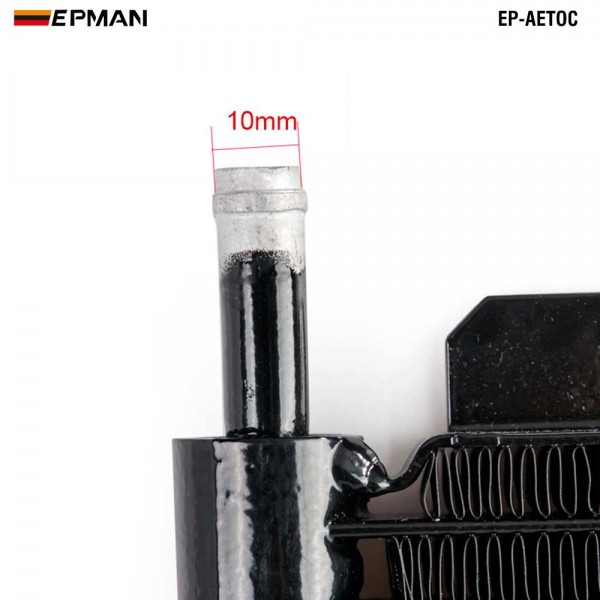 EPMAN Car Racing 9 Row 13 Row 19 Row 24 Row Series 8000 Plate & Fin Transmission Cooler Kit EP-AETOC EPMAN Car Racing 9 Row 13 Row 19 Row 24 Row Series 8000 Plate & Fin Transmission Cooler Kit EP-AETOC