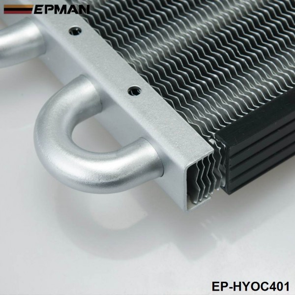 TANSKY 4 Row 6 Row 8 Row 10 Row Black Aluminum Remote Transmission Oil Cooler Auto-Manual Radiator Converter Kit EP-HYOC400 TANSKY 4 Row 6 Row 8 Row 10 Row Black Aluminum Remote Transmission Oil Cooler Auto-Manual Radiator Converter Kit EP-HYOC400