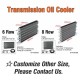 TANSKY 4 Row 6 Row 8 Row 10 Row Black Aluminum Remote Transmission Oil Cooler Auto-Manual Radiator Converter Kit EP-HYOC400 TANSKY 4 Row 6 Row 8 Row 10 Row Black Aluminum Remote Transmission Oil Cooler Auto-Manual Radiator Converter Kit EP-HYOC400