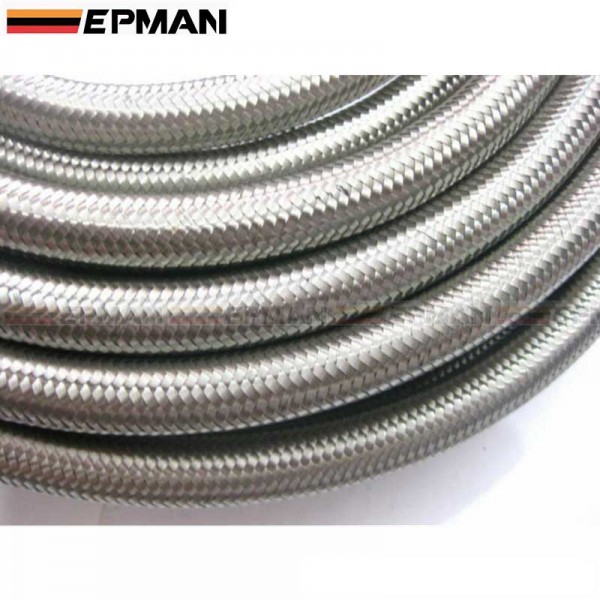 TANSKY AN4 AN6 AN8 AN10 AN12 Stainless Steel Braided Racing Hose Fuel Oil Line TANSKY AN4 AN6 AN8 AN10 AN12 Stainless Steel Braided Racing Hose Fuel Oil Line
