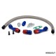 TANSKY - TURBO OIL DRAIN RETURN LINE KIT+10AN FITTING FOR TURBOCHARGER T3/T4 GT45 T04 TK-WXB02OUT