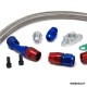 TANSKY - TURBO OIL DRAIN RETURN LINE KIT+10AN FITTING FOR TURBOCHARGER T3/T4 GT45 T04 TK-WXB02OUT