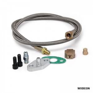 EPMAN Universal Braided Uprated T3 Turbo Turbocharger Oil Feed Line TK-WXB03IN
