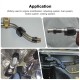EPMAN Aluminum 6 AN Female To 3/8" OD Tubing Hardline Tube Nut and Sleeve EPAA01G116KAN6 EPMAN Aluminum 6 AN Female To 3/8" OD Tubing Hardline Tube Nut and Sleeve EPAA01G116KAN6