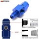 EPMAN 10PCS Blue Aluminum Male 1/8" NPT Side Port Oil Fuel Pressure AN4 AN6 AN8 AN10 Fitting Adapter EPMAN 10PCS Blue Aluminum Male 1/8" NPT Side Port Oil Fuel Pressure AN4 AN6 AN8 AN10 Fitting Adapter