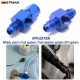 EPMAN 10PCS Blue Aluminum Male 1/8" NPT Side Port Oil Fuel Pressure AN4 AN6 AN8 AN10 Fitting Adapter EPMAN 10PCS Blue Aluminum Male 1/8" NPT Side Port Oil Fuel Pressure AN4 AN6 AN8 AN10 Fitting Adapter
