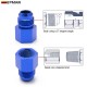 TANSKY 10PCS/LOT  Flare Aluminum Blue Fitting Female -1/8NPT -3/8NPT -1/4NPT -1/2NPT to Male -4AN -6AN -8AN -10AN Oil Cooler Fuel Pump Filter Rail Regulator Fitting