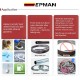 EPMAN 10PCS/LOT AN6 AN8 AN10 Male To 3/8" 5/16" Tube Hardline Fuel Line Fitting Adapter Tubing Compression