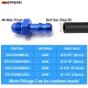 EPMAN 10PCS Aluminum Flare Push On Barb Adapter AN6/AN8 Male To 1/2" 5/16" 3/8" 6/25" Outer Diameter Hose Barb Fittings EPMAN 10PCS Aluminum Flare Push On Barb Adapter AN6/AN8 Male To 1/2" 5/16" 3/8" 6/25" Outer Diameter Hose Barb Fittings