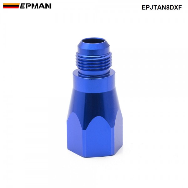 EPMAN 8AN Female To Male Inline Roll Over Check Valve Adapter Fittings Aluminum EPJTAN8DXF
