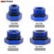 EPMAN 10PCS 6AN 8AN 10AN 12AN Block Off Cap Male Adapter Fitting Plug Aluminium Alloy EPMAN 10PCS 6AN 8AN 10AN 12AN Block Off Cap Male Adapter Fitting Plug Aluminium Alloy