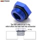 EPMAN 10PCS 6AN 8AN 10AN 12AN Block Off Cap Male Adapter Fitting Plug Aluminium Alloy EPMAN 10PCS 6AN 8AN 10AN 12AN Block Off Cap Male Adapter Fitting Plug Aluminium Alloy