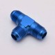 EPMAN AN3 AN4 AN6 AN8 AN10 AN12 Aluminum Flare Tee Fitting Junction Coupler Adapter Fit Oil / Turbo Fuel Line / Rail Pump Injector Fitting EPMAN AN3 AN4 AN6 AN8 AN10 AN12 Aluminum Flare Tee Fitting Junction Coupler Adapter Fit Oil / Turbo Fuel Line / Rail Pump Injector Fitting