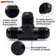 EPMAN AN3 AN4 AN6 AN8 AN10 AN12 Aluminum Flare Tee Fitting Junction Coupler Adapter Fit Oil / Turbo Fuel Line / Rail Pump Injector Fitting EPMAN AN3 AN4 AN6 AN8 AN10 AN12 Aluminum Flare Tee Fitting Junction Coupler Adapter Fit Oil / Turbo Fuel Line / Rail Pump Injector Fitting