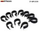 TANSKY 10PCS/LOT AN3 AN4 AN6 AN8 AN10 AN12 Aluminium Rubber Lined Cushioned P Clamp 9.5mm 14.3mm 15.90mm 12.7mm 19.1mm 25.4mm Clip EP-GBPLCC90