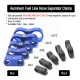 EPMAN 5PCS/Pack Universal AN4 AN6 AN8 AN10 AN12 Billet Oil/Fuel/Water Hose Turbo Separator Divider Clamp