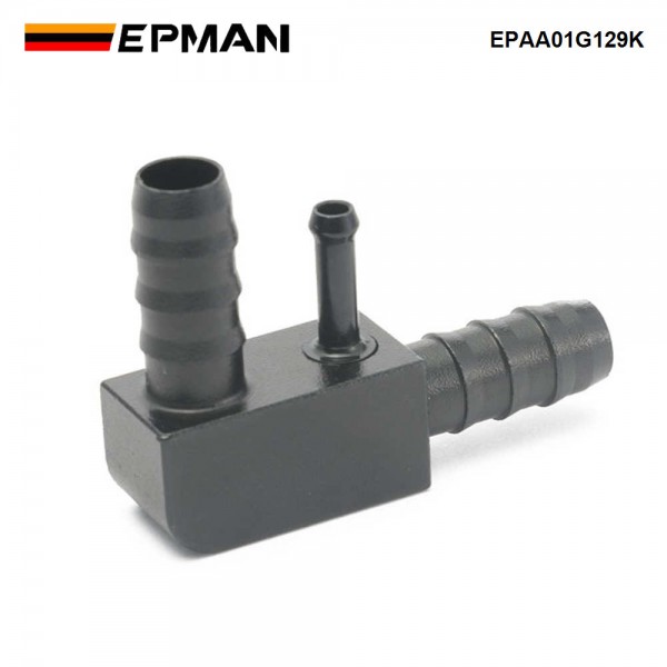 BEVINSEE Billet Aluminum Vacuum Hose F-Connector For BMW E39/E46/Z3 M54 Engine - Replaces 13327503677