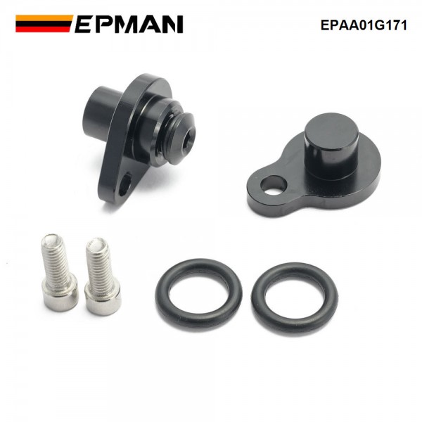 EPMAN For Honda K20 K24 Aluminium Oil Cooler Coolant Blanking Plug Kit - Feed & Return EP3 DC5 FN2 EPAA01G171