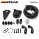 EPMAN Billet Aluminum Oil Filter Relocation Kit For Mustang GT / F150 Adapters For Ford 4.6 / 5.4 EPAA01G58
