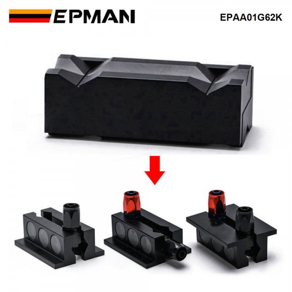 EPMAN Universal Aluminum Line Separator Vise Jaw Protective Inserts Magnetized For AN Fittings With Magnetic EPAA01G62K EPMAN Universal Aluminum Line Separator Vise Jaw Protective Inserts Magnetized For AN Fittings With Magnetic EPAA01G62K