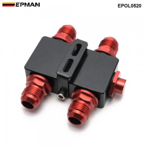 EPMAN Oil Filter Sandwich Adaptor With In-Line Oil Thermostat AN10 Fitting EPOL0520