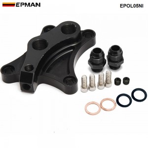 EPMAN Oil Wedge Block Adaptor For Nissan 240SX SR20DET S13 14 EPOL05NI