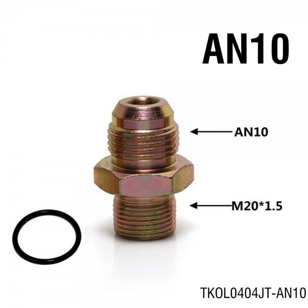 EPMAN Engine Oil Block Adapter M20 x 1.50 Fittings (AN8 & AN10) TKOL0404JT