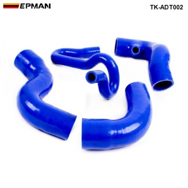 EPMAN 4PCS Silicone Intercooler Turbo Boost Hose For Audi A4 1.8T/1.8T Quattro B5 Chassis 96-01 TK-ADT002 (Pre-Order ONLY) EPMAN 4PCS Silicone Intercooler Turbo Boost Hose For Audi A4 1.8T/1.8T Quattro B5 Chassis 96-01 TK-ADT002 (Pre-Order ONLY)