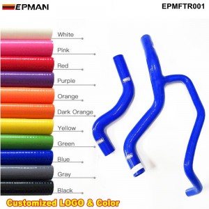 EPMAN  Silicone intercooler Turbo Radiator Intake hose kit For Fiat Punto 1.4 GT 93-99 (2pcs) EPMFTR001