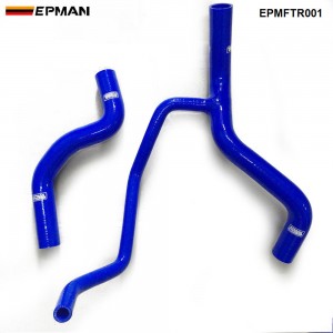 EPMAN  Silicone intercooler Turbo Radiator Intake hose kit For Fiat Punto 1.4 GT 93-99 (2pcs) EPMFTR001