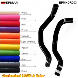 EPMAN Silicone Radiator hose kit for Honda Accord CL7 Euro-R K20A CF4/F20B 98-03 (2pcs) EPMHDR003 