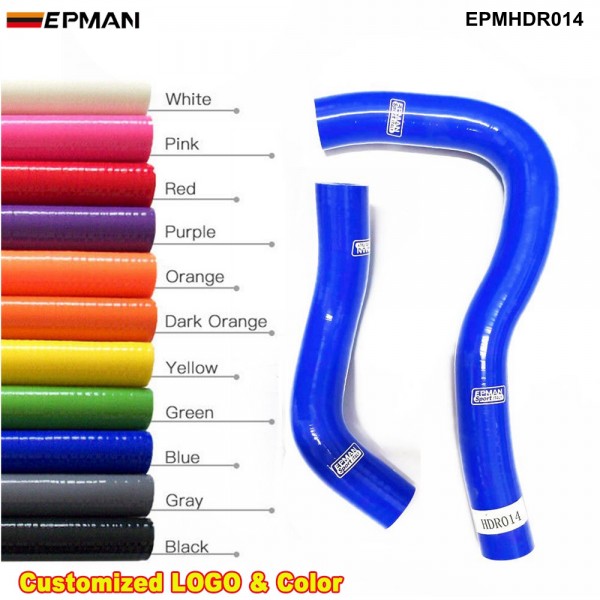 Radiator hose kit, Silicone hose, For Honda Civic EP3, K20A